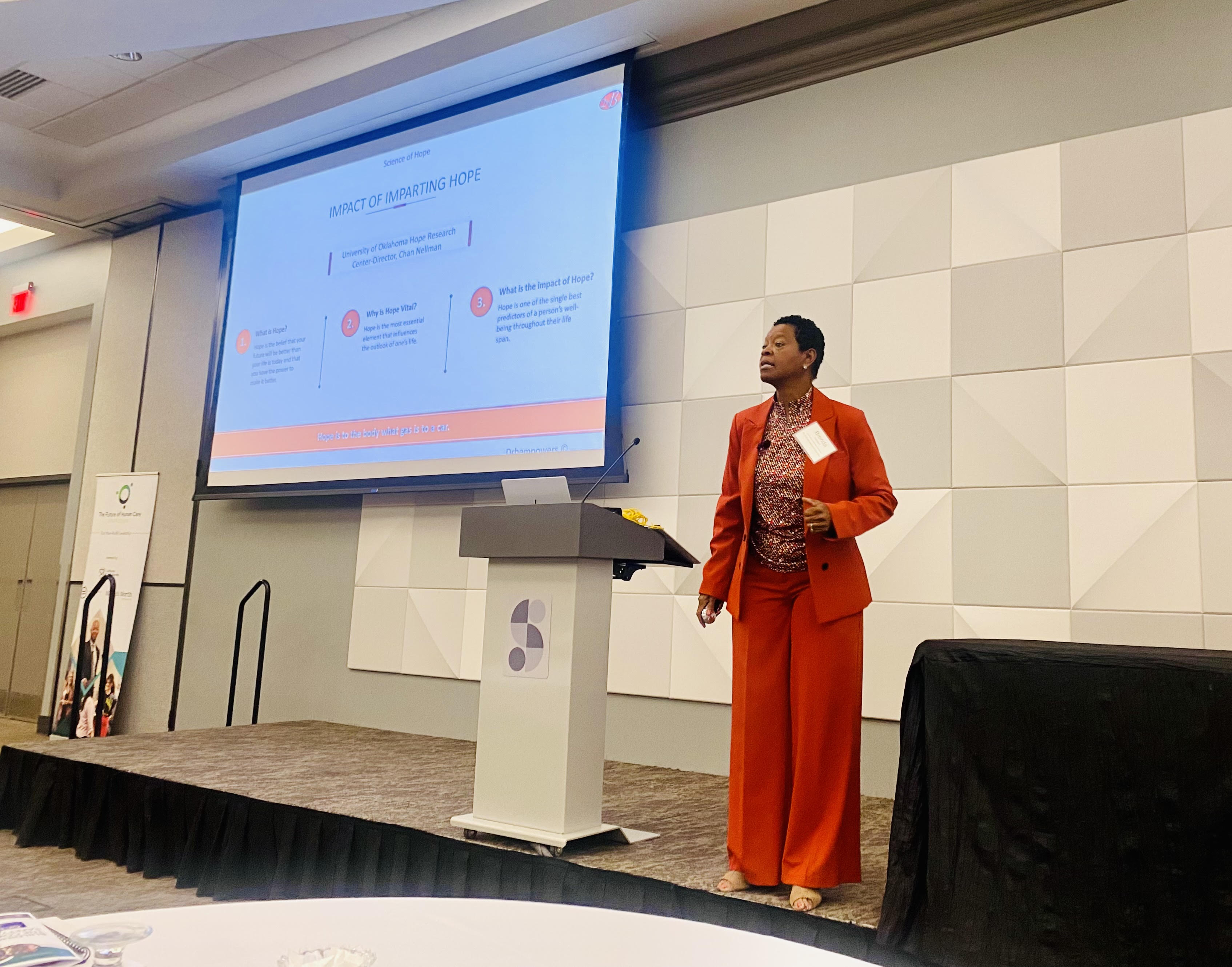 The Power of Hope in Every Word:  Learn more and to book Dr. B for a keynote presentation